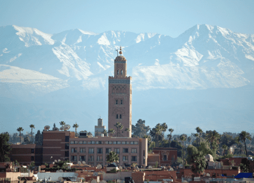 Discover the Magic of Marrakech City Red