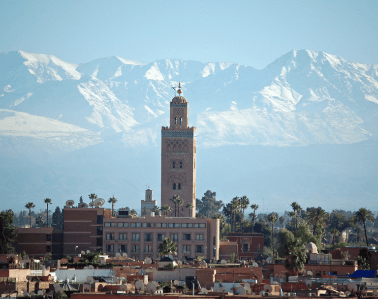 Discover the Magic of Marrakech City Red