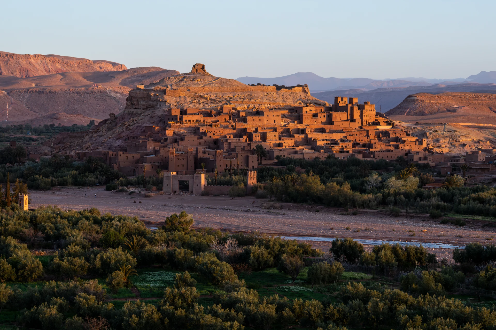 Ait Ben Haddou at sunrise